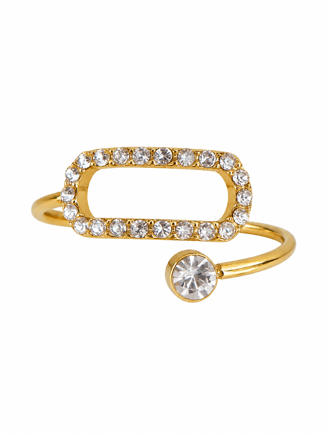 Bague en acier inoxydable "ÉLISA"