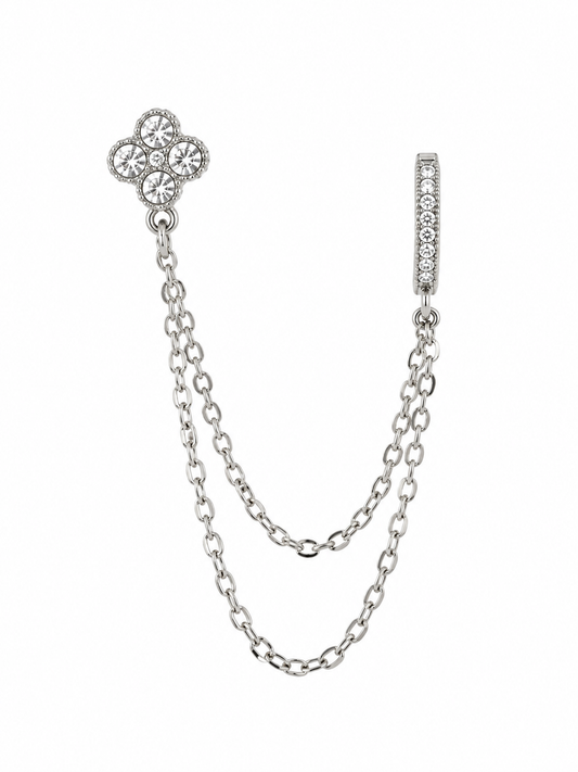 Boucles d'oreilles en acier inoxydable "SHAINEZ"