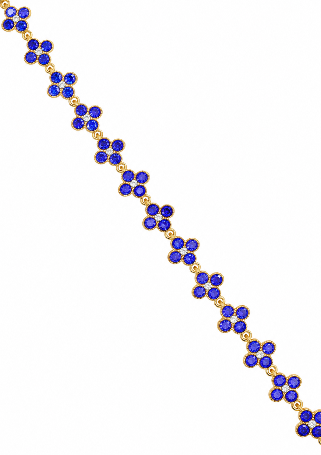 Bracelet en acier inoxydable "ALYA BLUE"