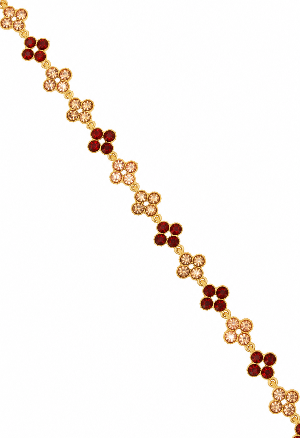 Bracelet en acier inoxydable "ALYA BROWN"