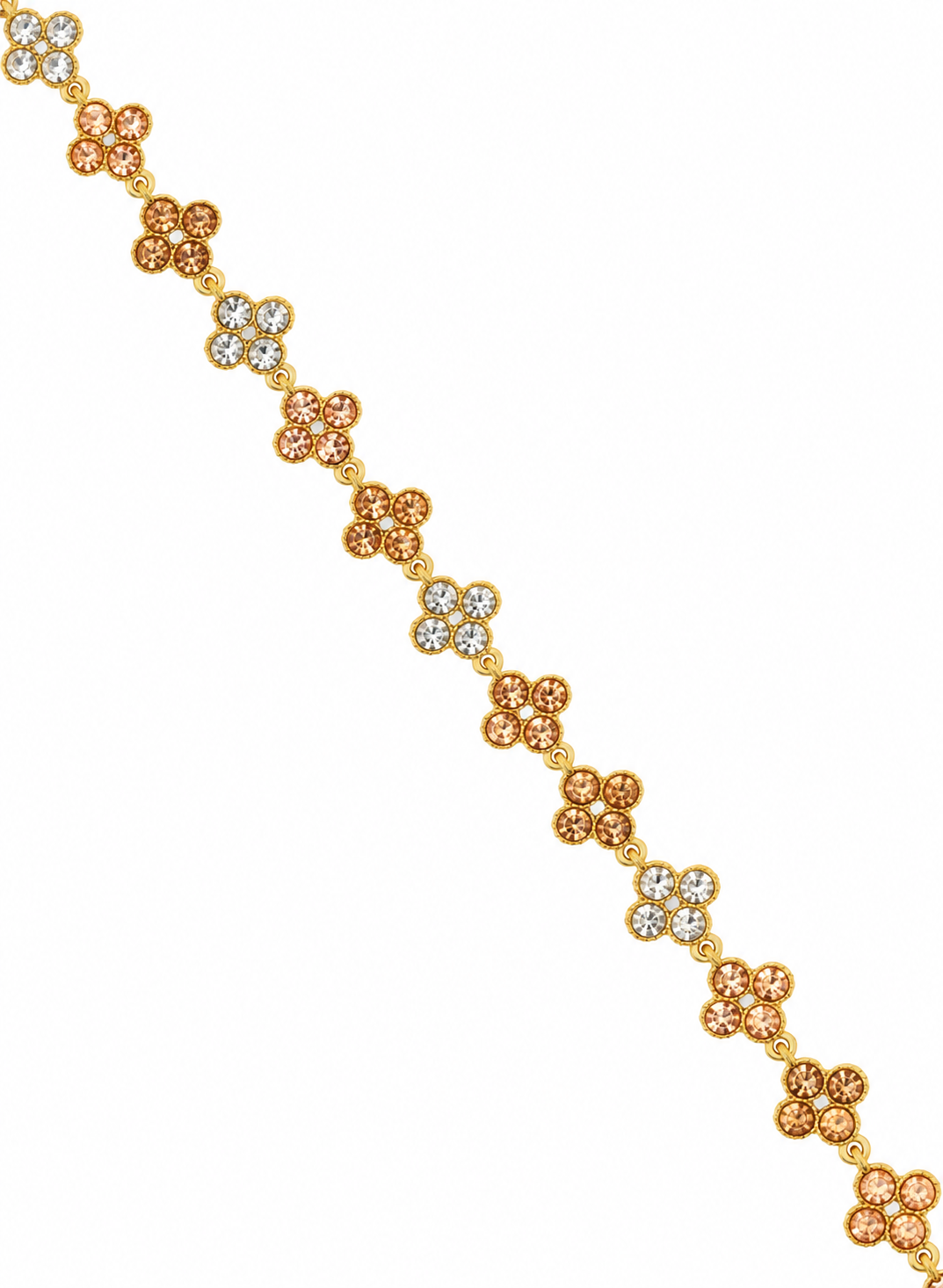 Bracelet en acier inoxydable "ALYA PEACH"