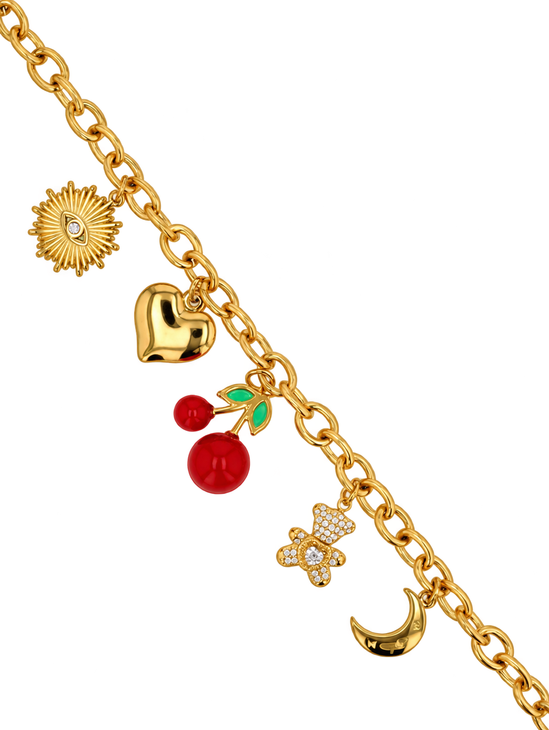 Bracelet en acier inoxydable "CATALEYA"