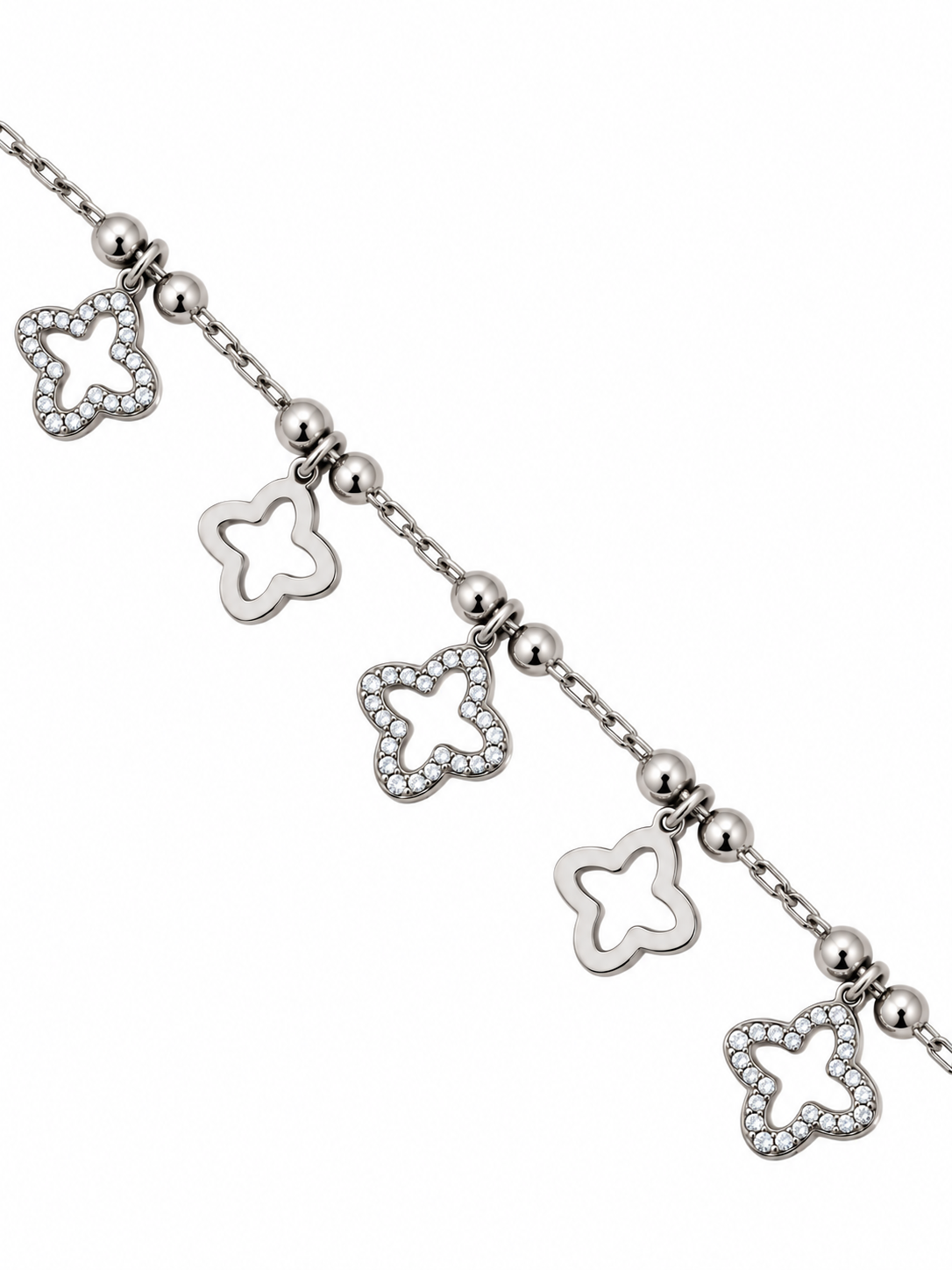 Bracelet en acier inoxydable "LÉONIE"