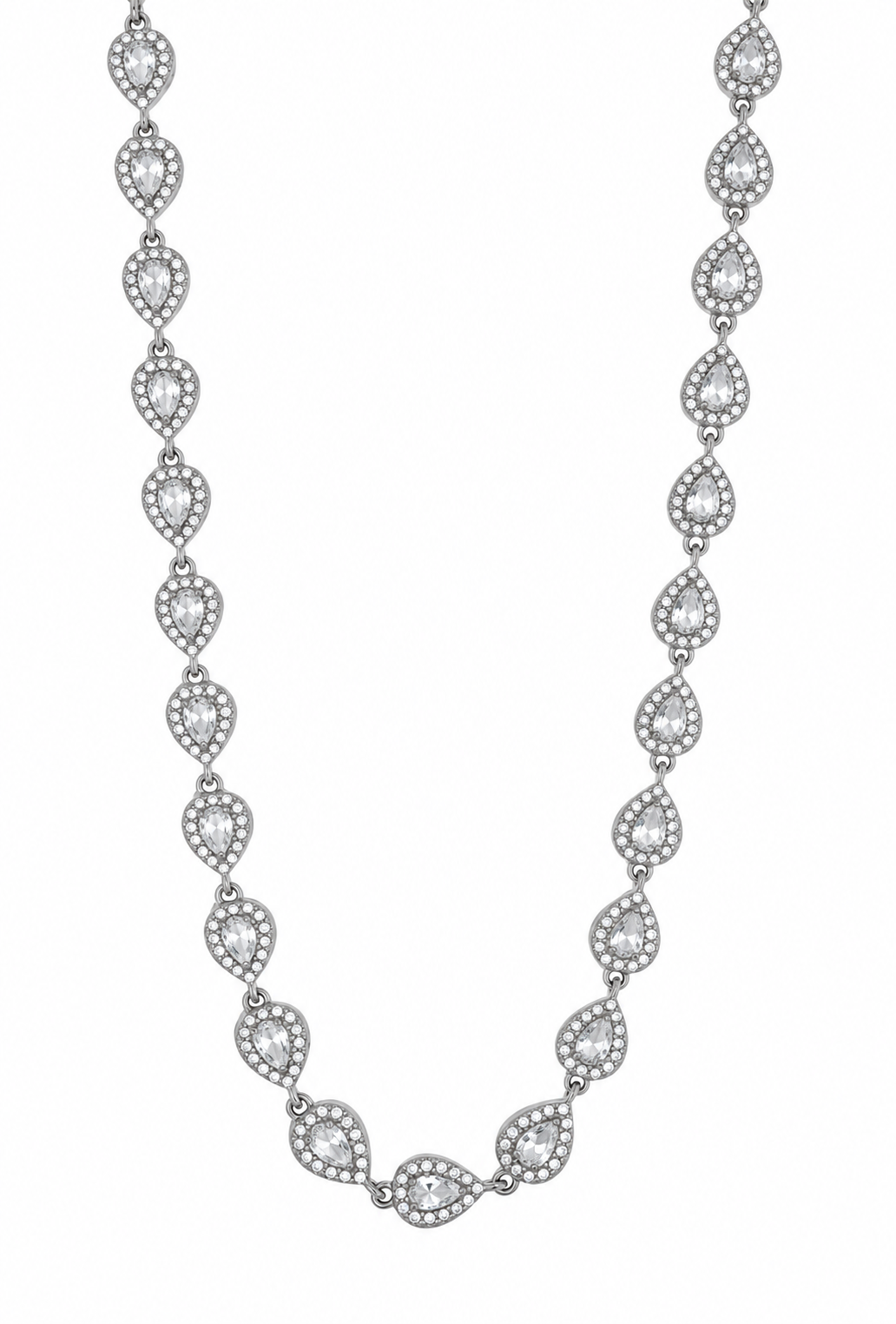 Collier en acier inoxydable "AGATHE"