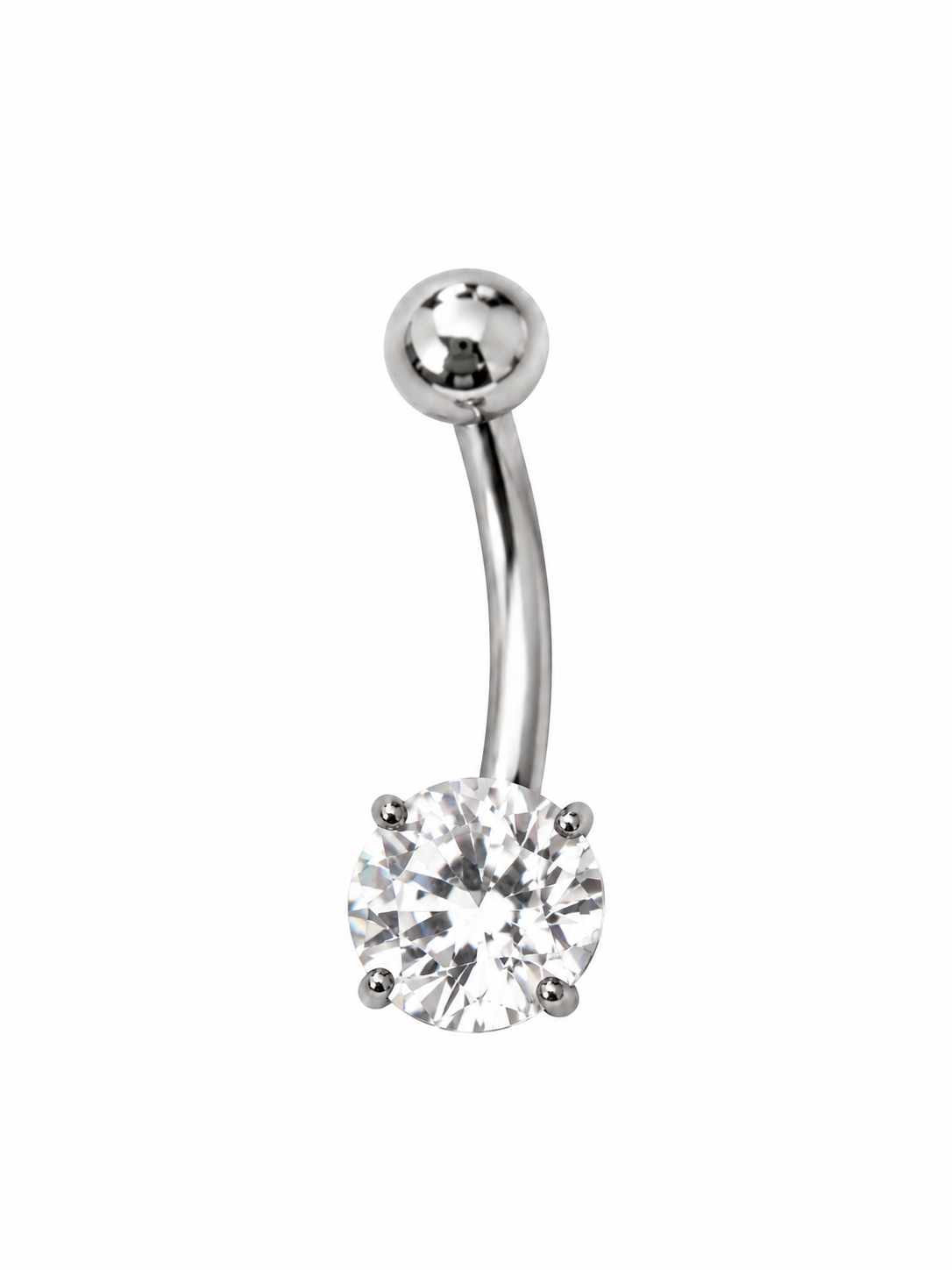 Piercing au nombril en acier inoxydable "MAËLLE"