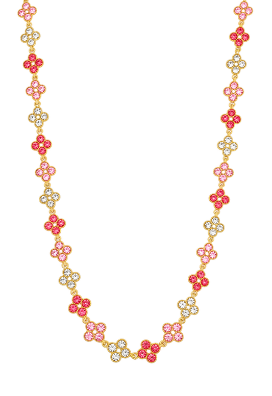 Collier en acier inoxydable "ALYA PINK"