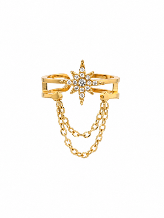 Bague en acier inoxydable "BRITNEY"