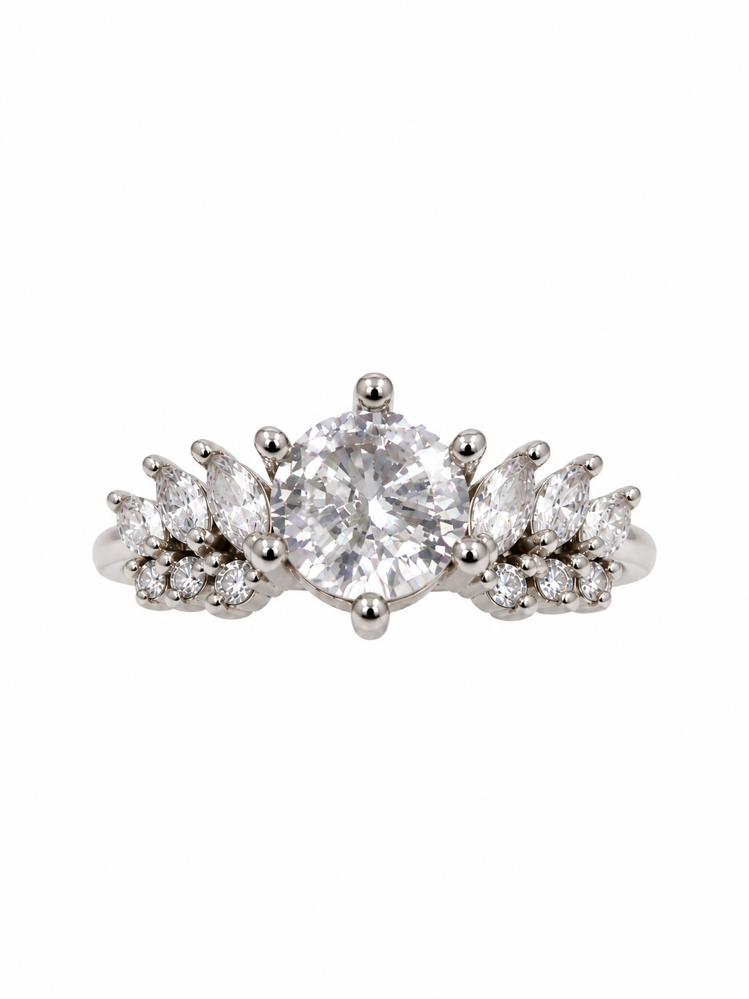 Bague en acier inoxydable "DIANA"