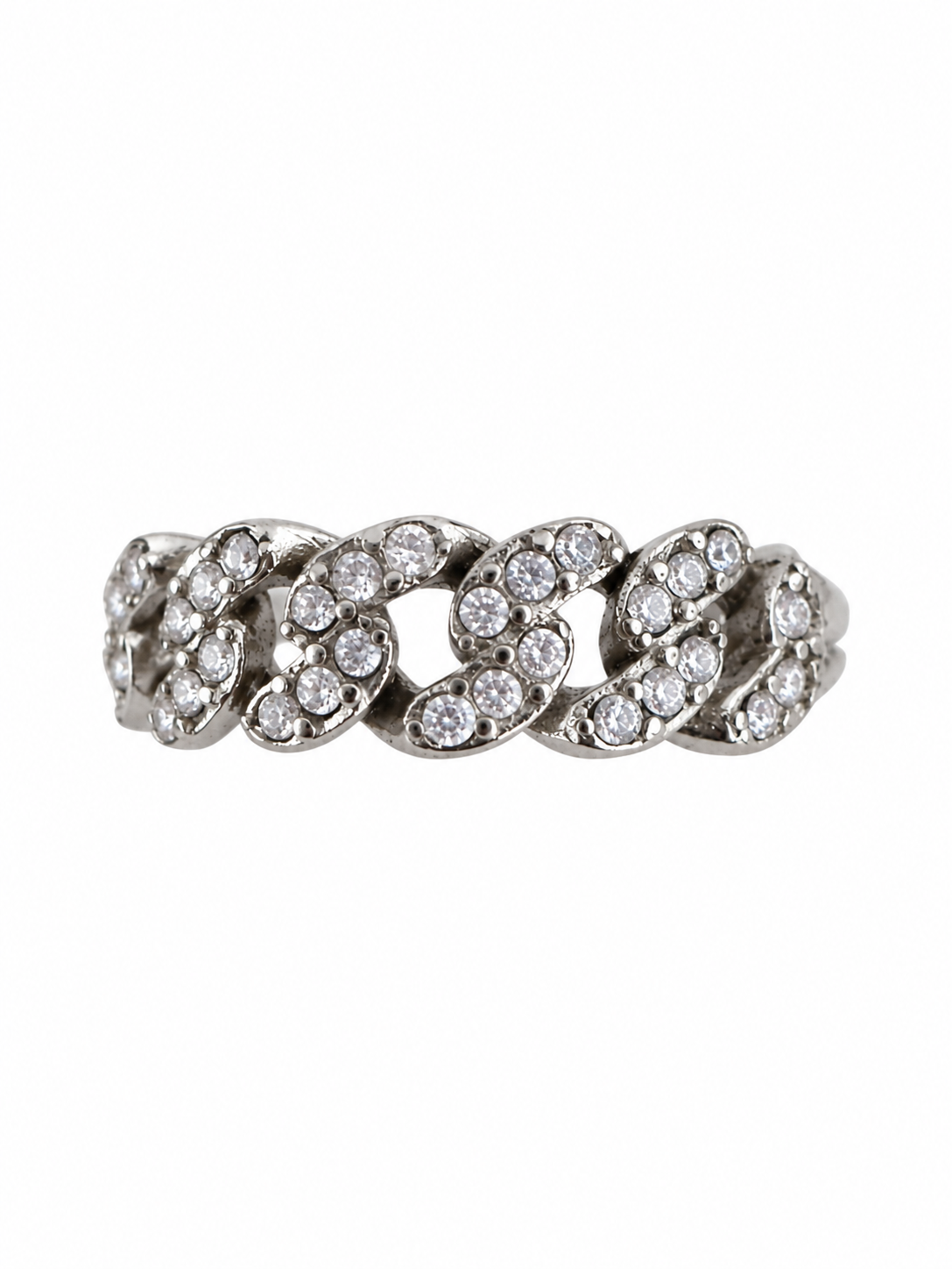 Bague en acier inoxydable "LAURINE"