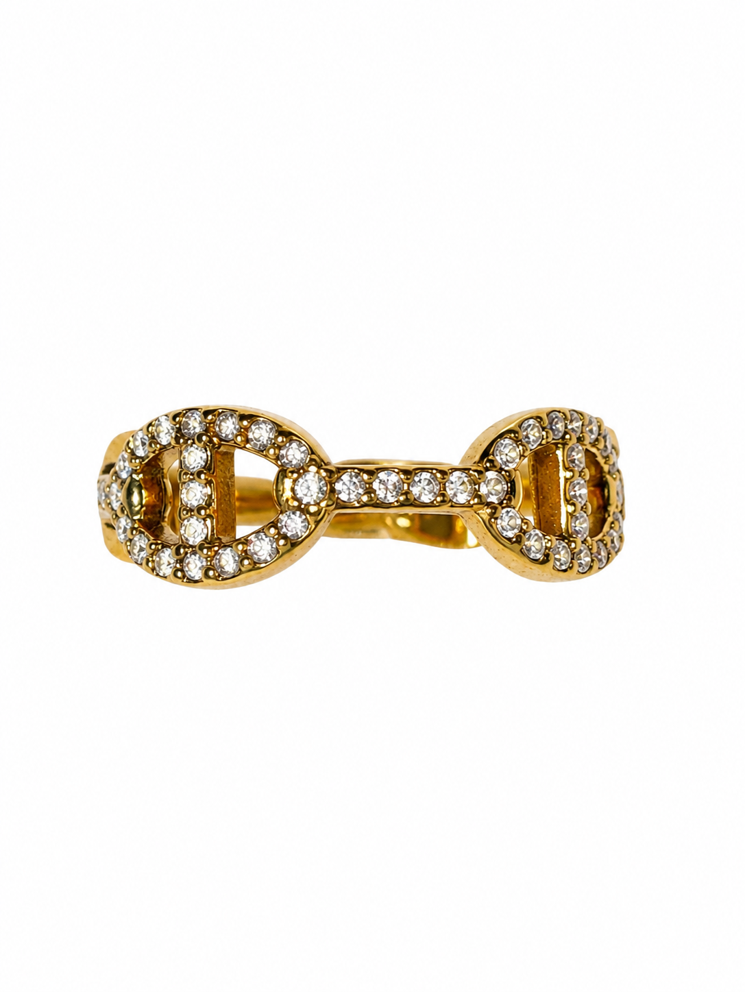 Bague en acier inoxydable "LEYA"