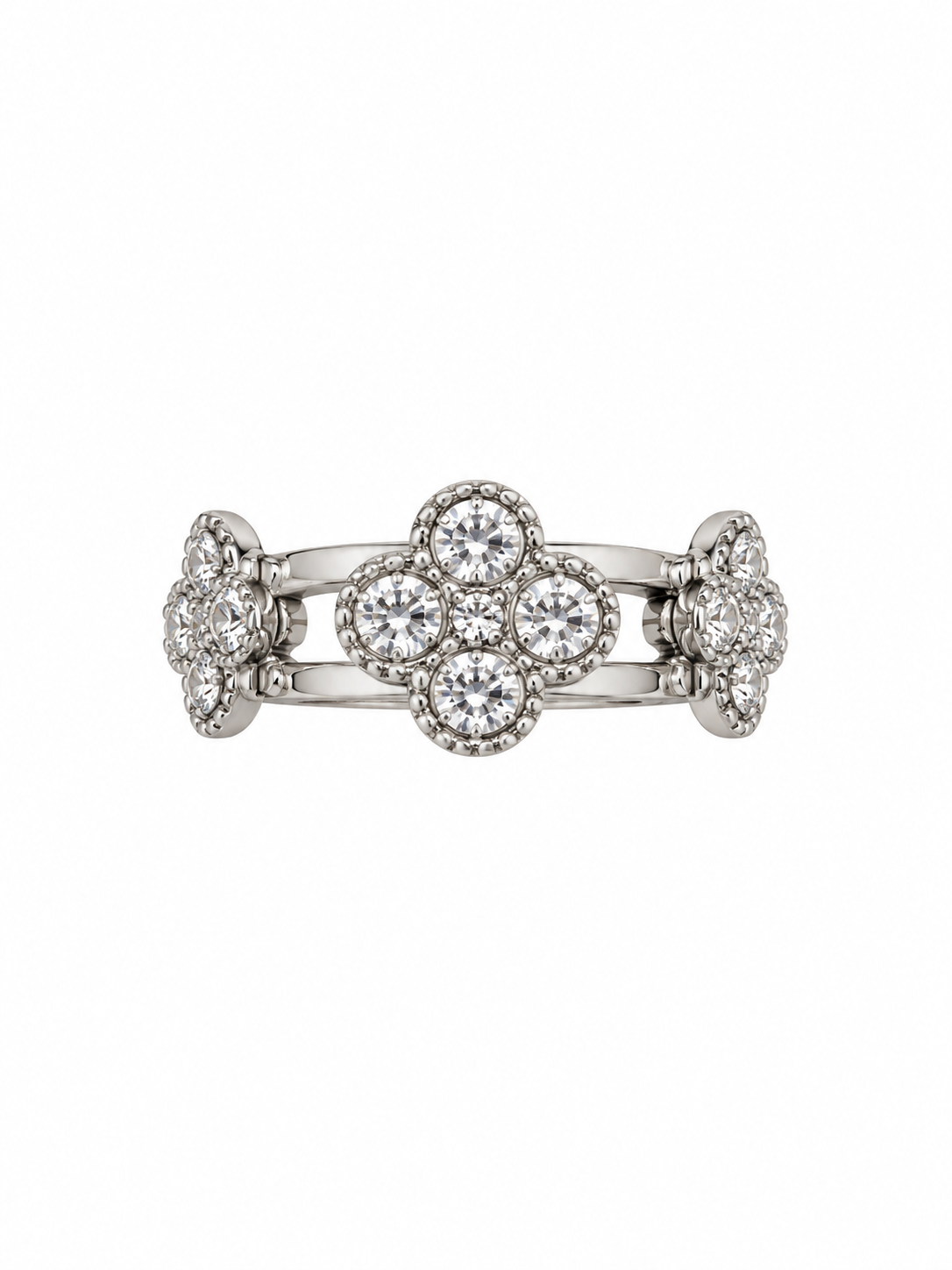 Bague en acier inoxydable "MONICA"