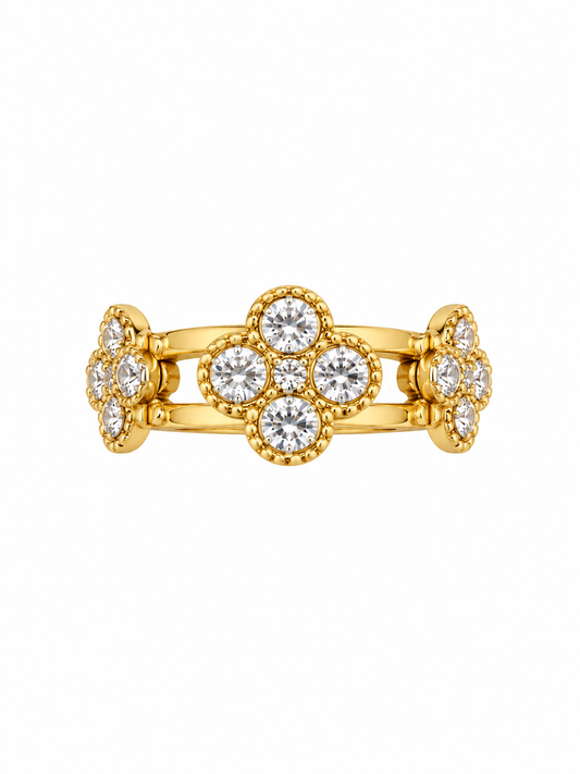 Bague en acier inoxydable "MONICA"