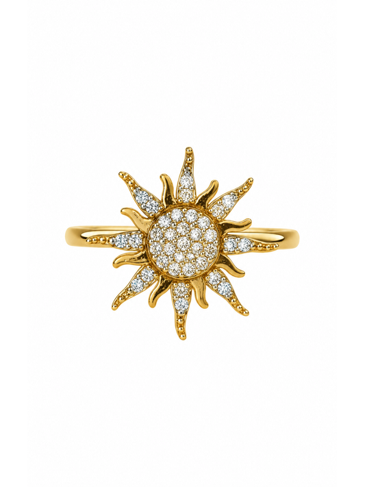 Bague en acier inoxydable "VÉRONIQUE"