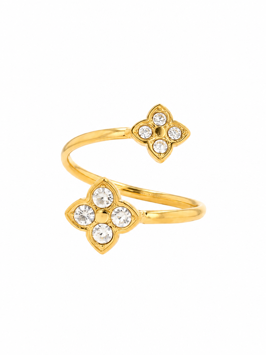 Bague en acier inoxydable "OLIVIA"