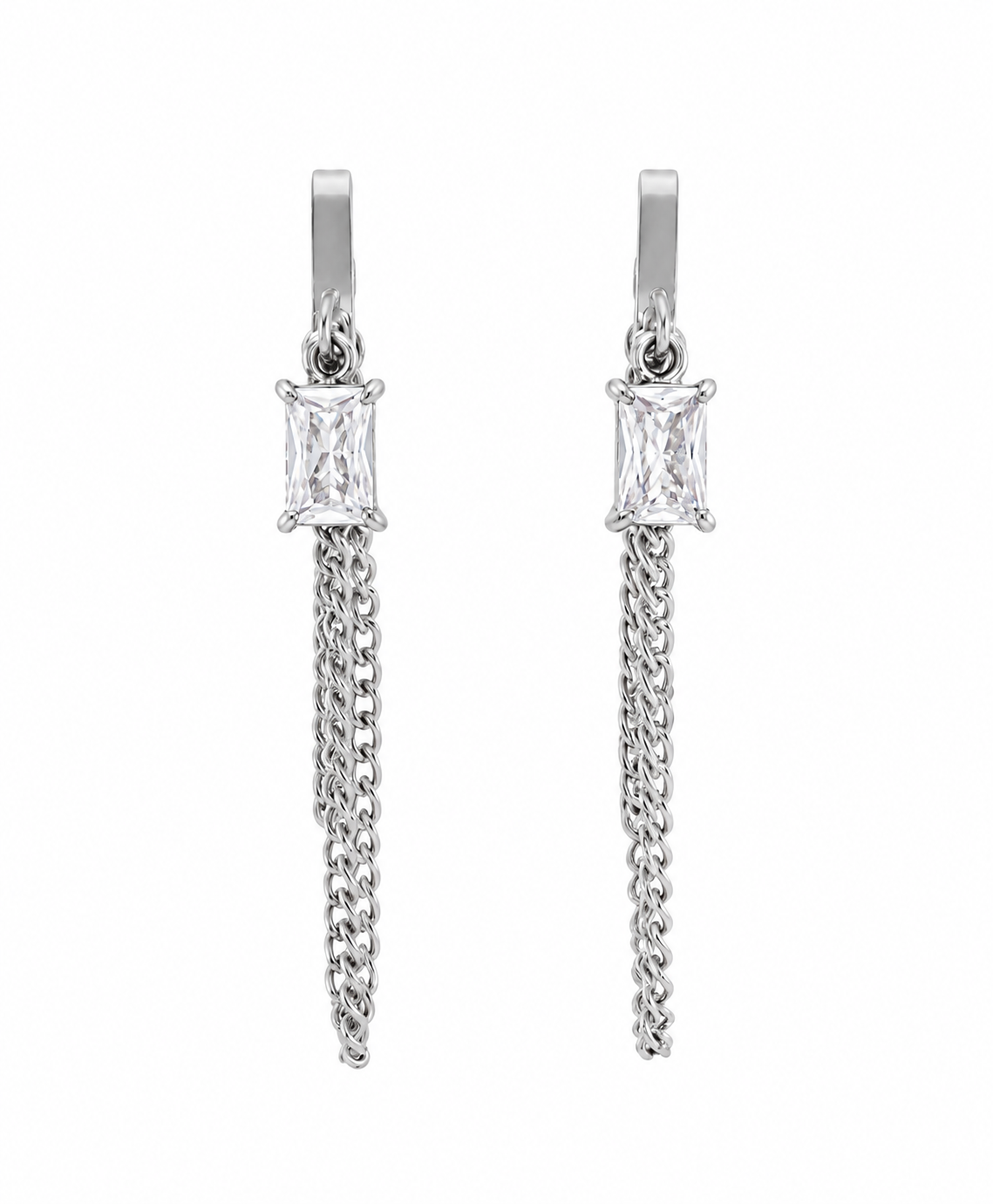 Boucles d'oreilles en acier inoxydable "AMÉLIA"