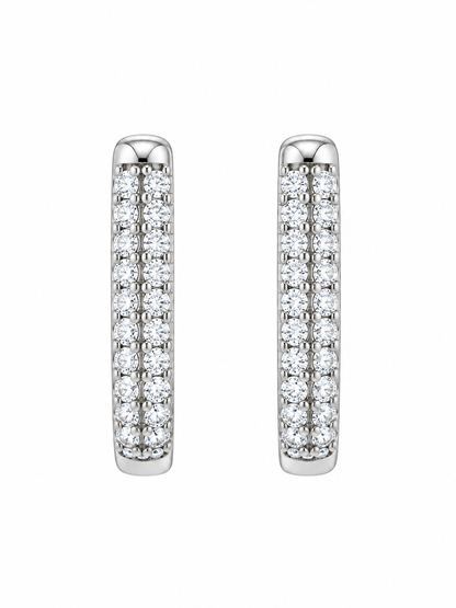 Boucles d'oreilles en acier inoxydable "JULIA"
