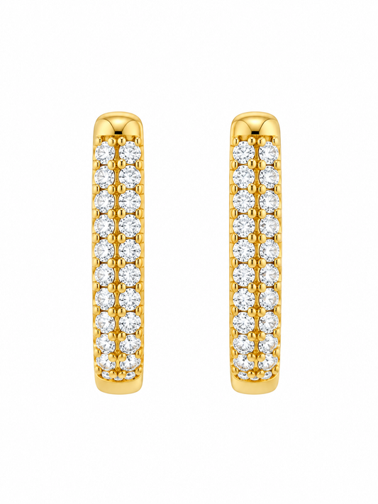 Boucles d'oreilles en acier inoxydable "JULIA"