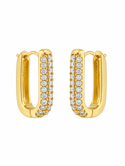 Boucles d'oreilles en acier inoxydable "JULIA"