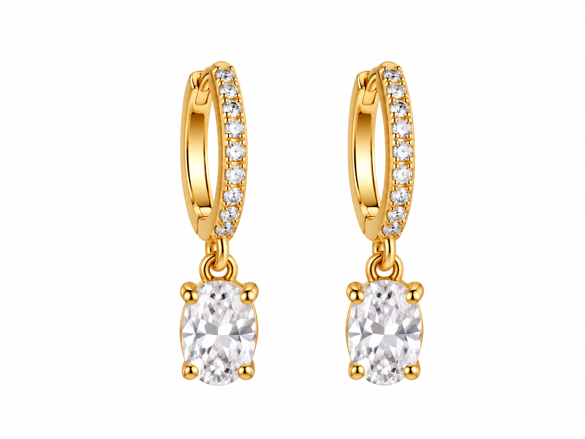 Boucles d'oreilles en acier inoxydable "KAHINA"