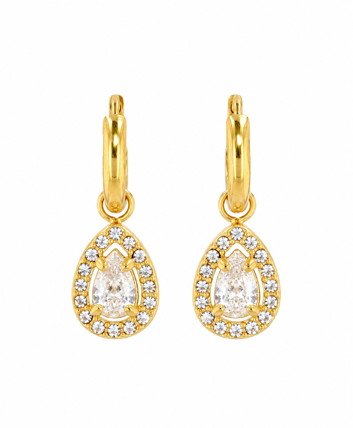 Boucles d'oreilles en acier inoxydable "EMMA"