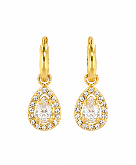 Boucles d'oreilles en acier inoxydable "EMMA"