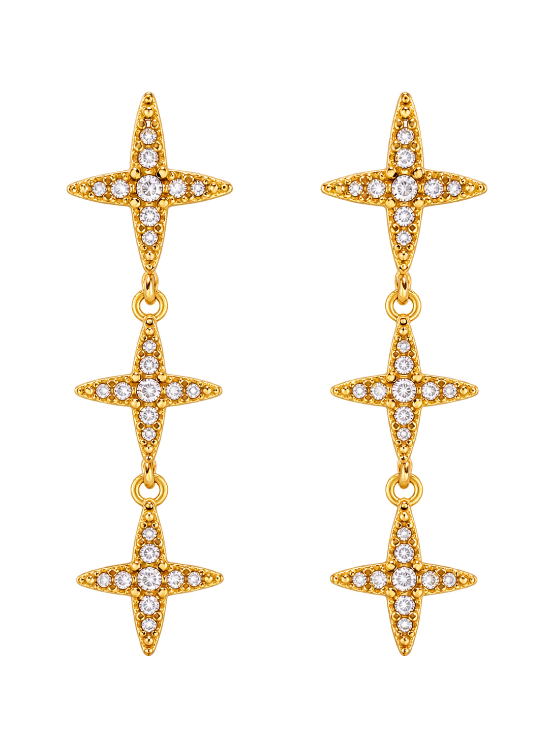 Boucles d'oreilles en acier inoxydable "NOVA"