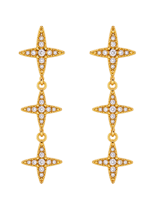 Boucles d'oreilles en acier inoxydable "NOVA"