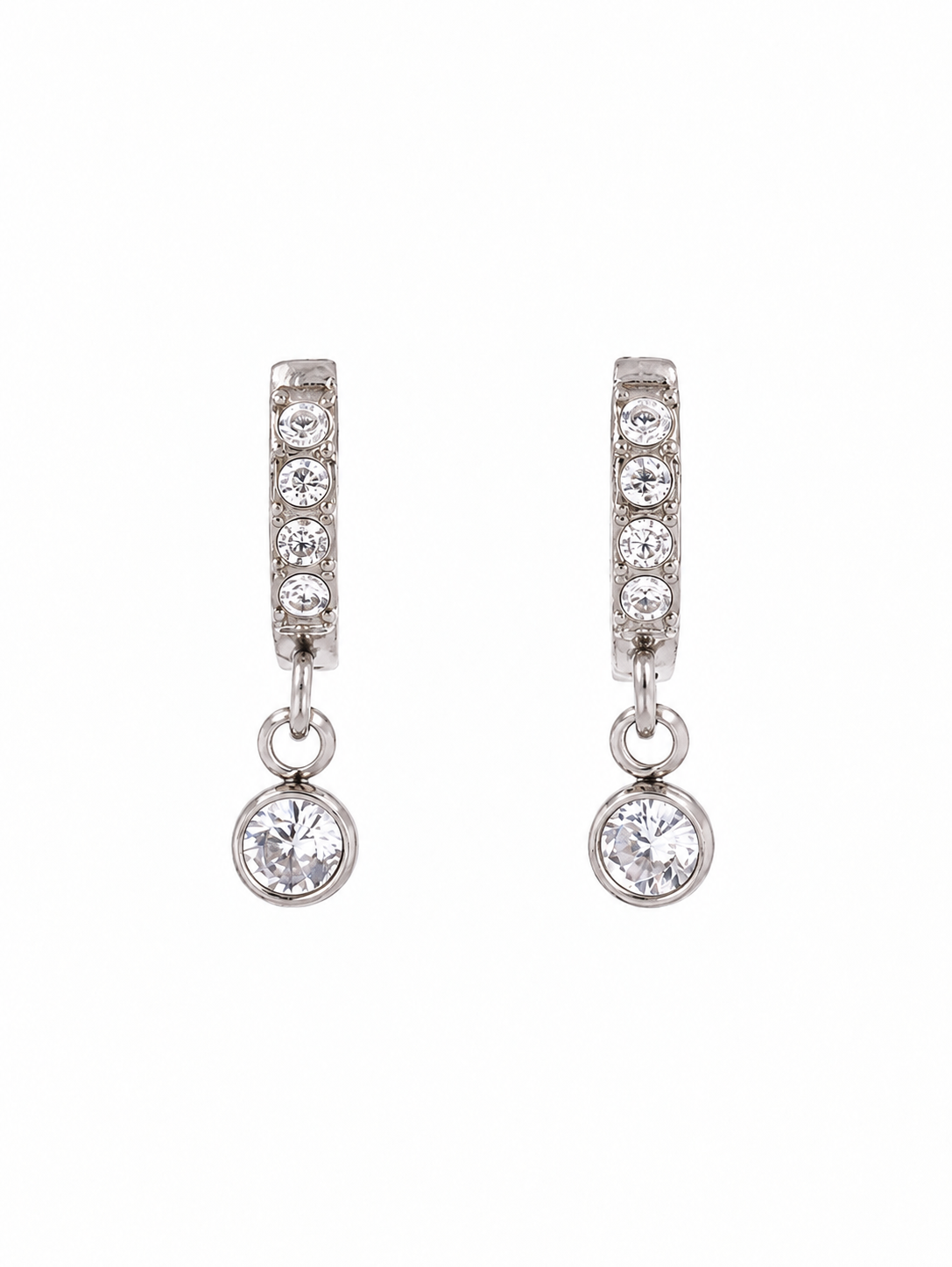 Boucles d'oreilles en acier inoxydable "PAOLA"