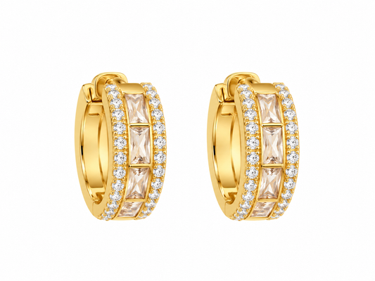 Boucles d'oreilles en acier inoxydable "RYM"