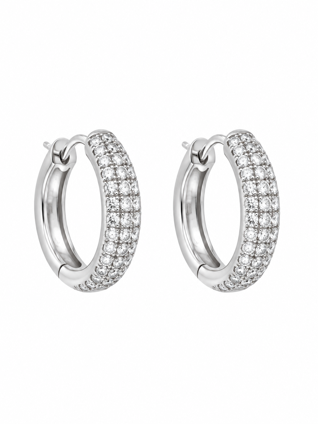 Boucles d'oreilles en acier inoxydable "ENOLA"