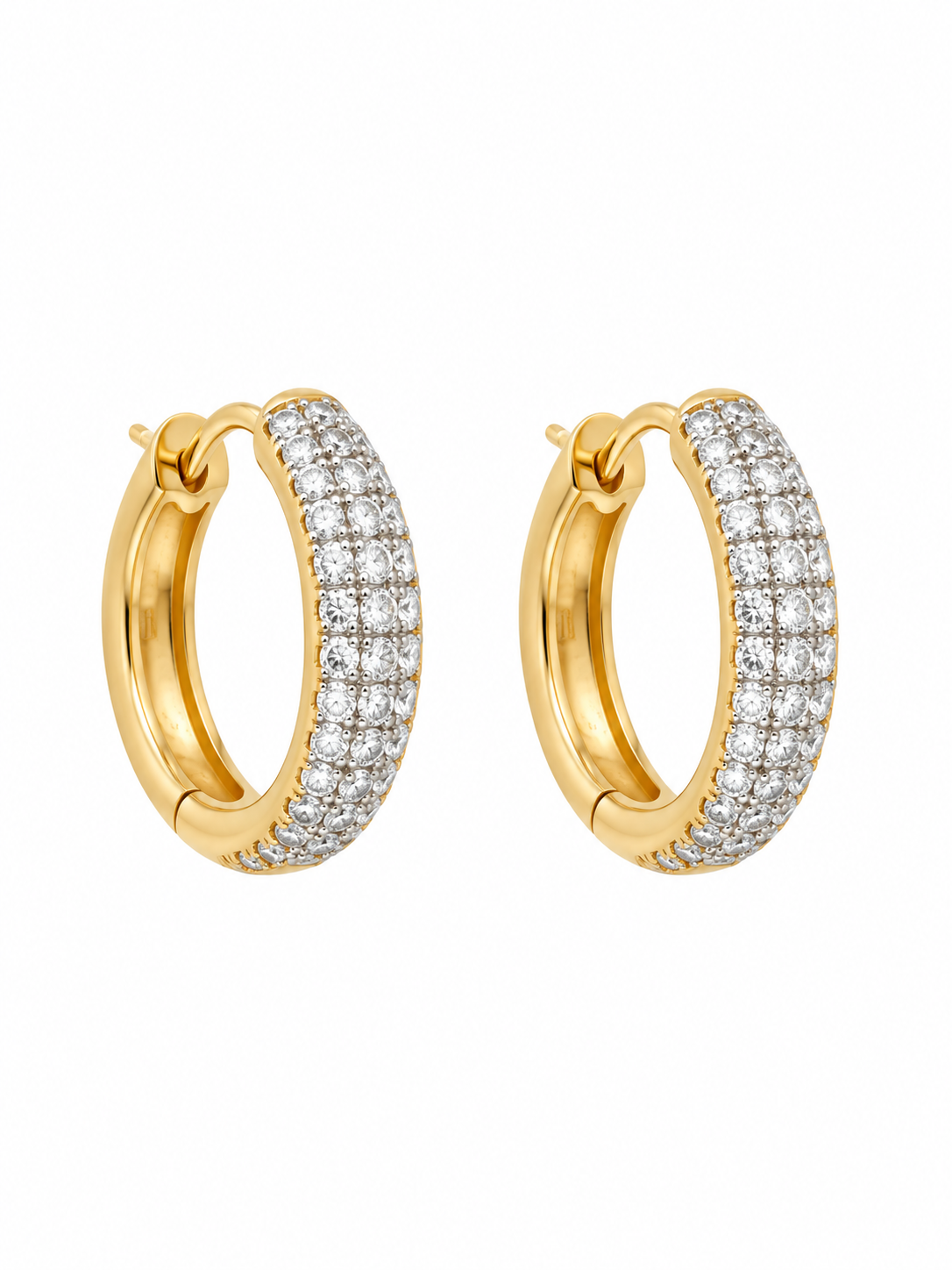 Boucles d'oreilles en acier inoxydable "ENOLA"
