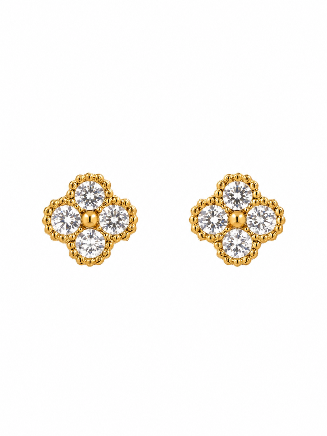 Boucles d'oreilles en acier inoxydable "ALYA"