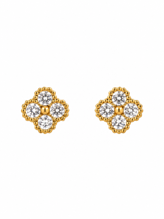 Boucles d'oreilles en acier inoxydable "ALYA"