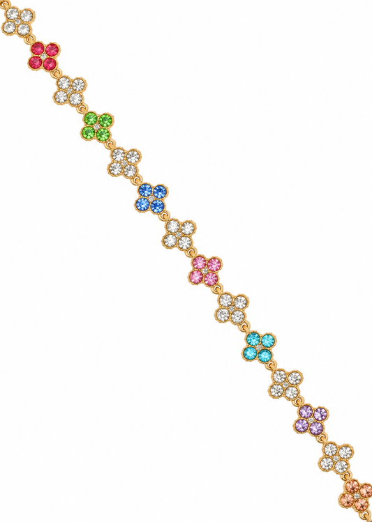 Bracelet en acier inoxydable "ALYA PASTEL"
