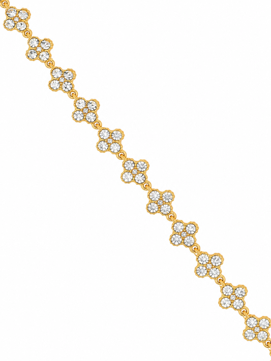 Bracelet en acier inoxydable "ALYA WHITE"