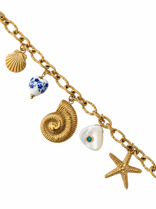 Bracelet en acier inoxydable "AZZURA"