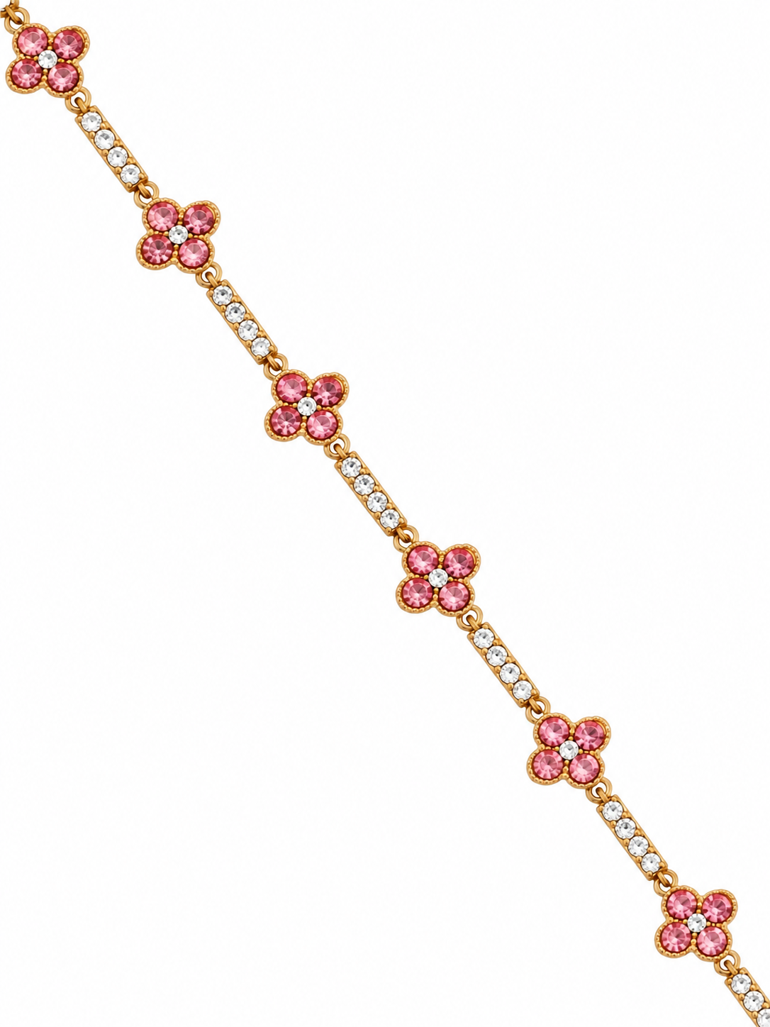 Bracelet en acier inoxydable "PALOMA PINK"