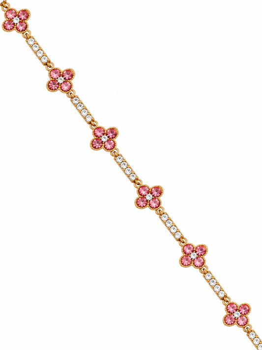 Bracelet en acier inoxydable "PALOMA PINK"