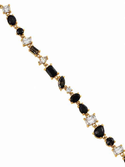 Bracelet en acier inoxydable "YANA BLACK"