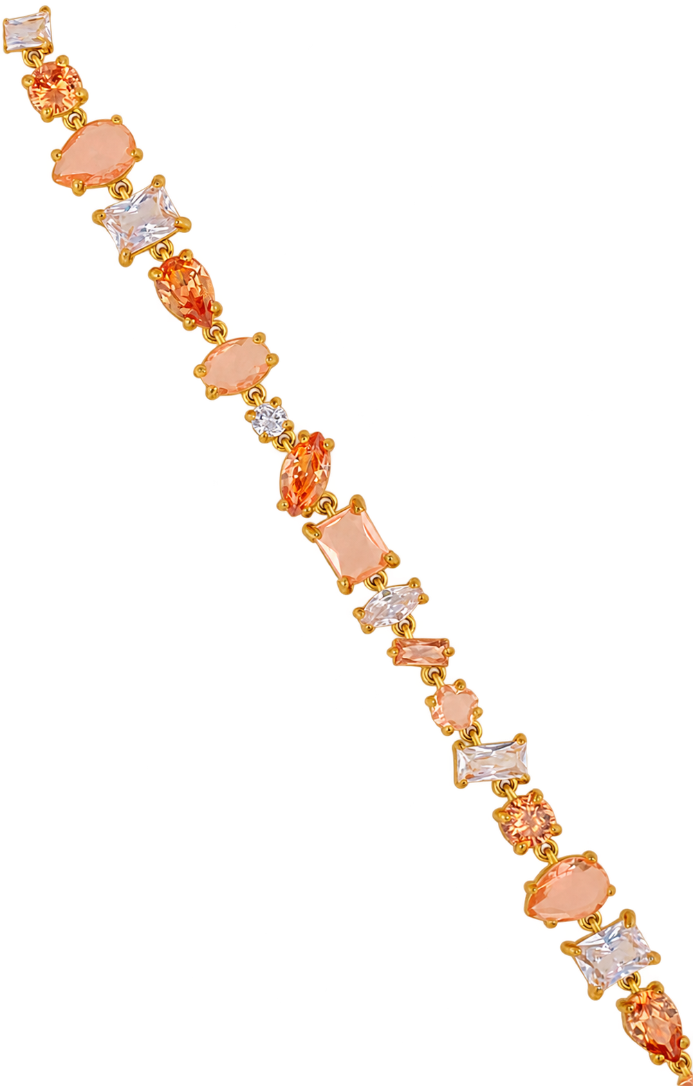 Bracelet en acier inoxydable "YANA PEACH"