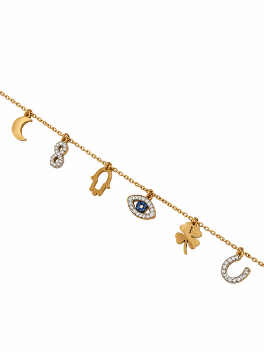 Bracelet en acier inoxydable "YASMINA"