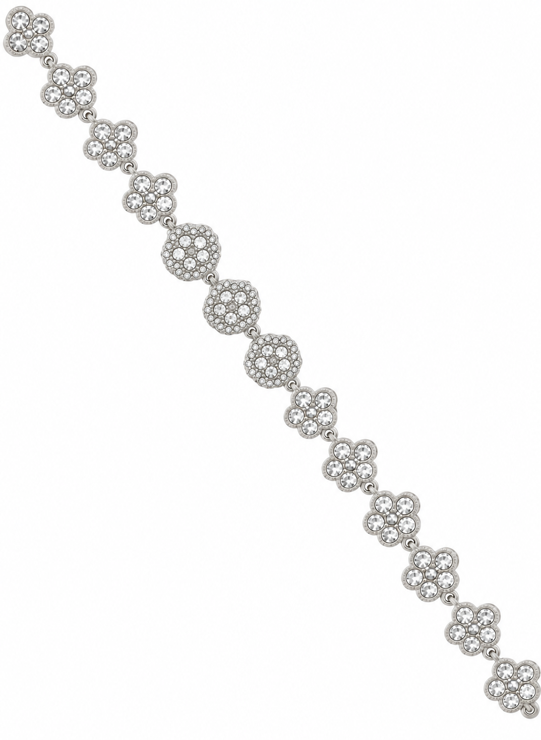 Bracelet en acier inoxydable "FLORA WHITE"