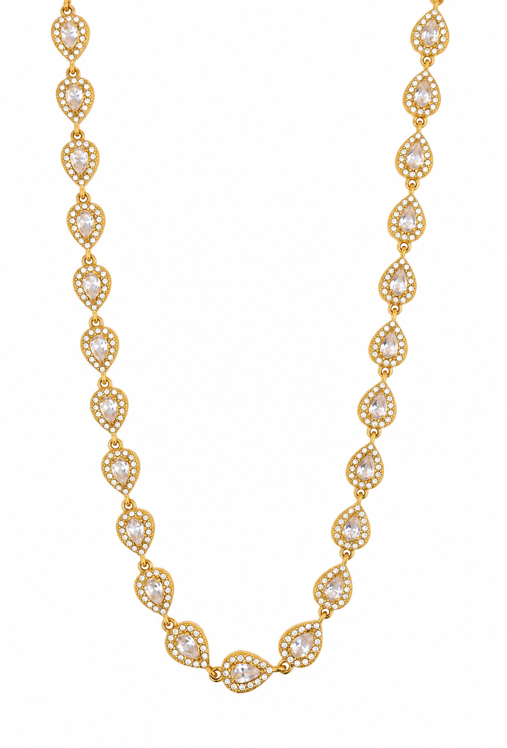 Collier en acier inoxydable "AGATHE"