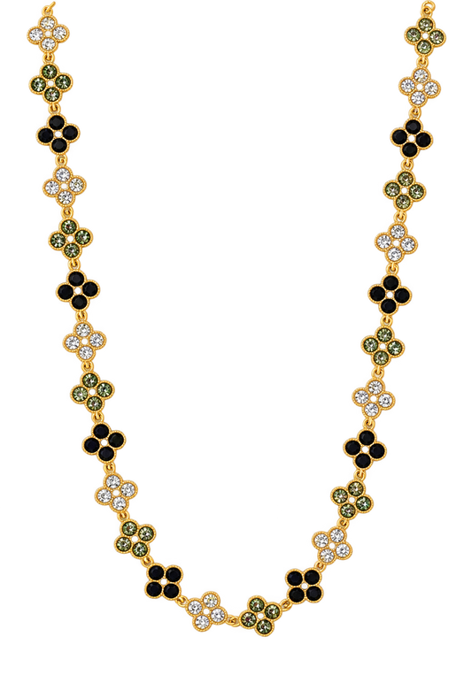 Collier en acier inoxydable "ALYA BLACK"