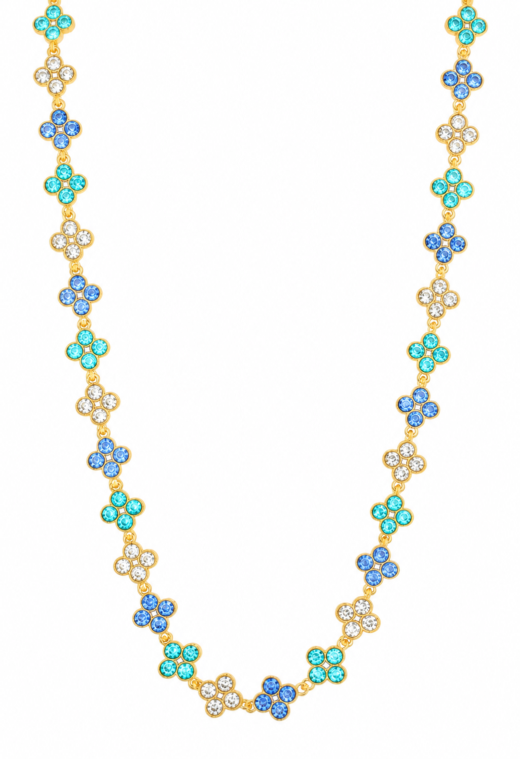 Collier en acier inoxydable "ALYA BLUE"