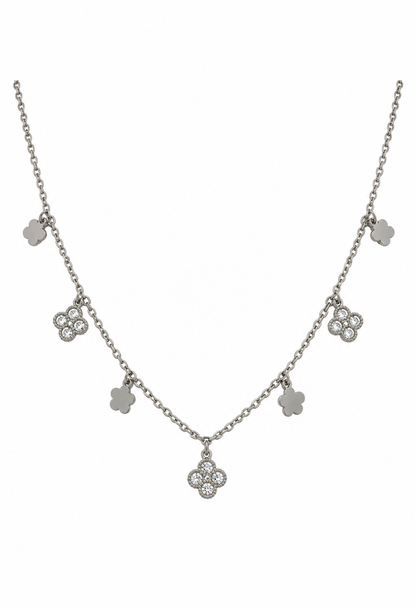 Collier en acier inoxydable "ALYA FLORA"