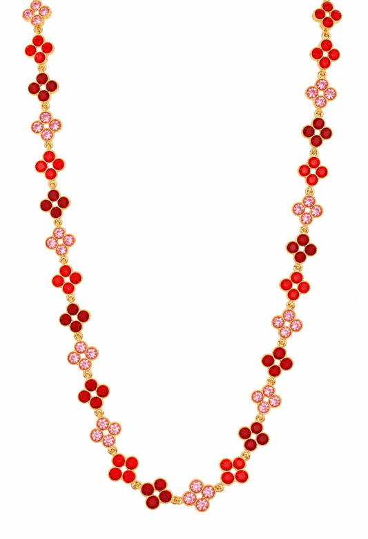 Collier en acier inoxydable "ALYA RED"