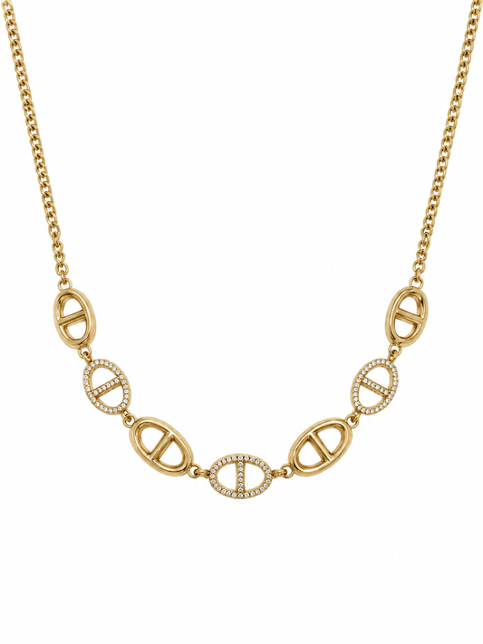 Collier en acier inoxydable "AMARA"