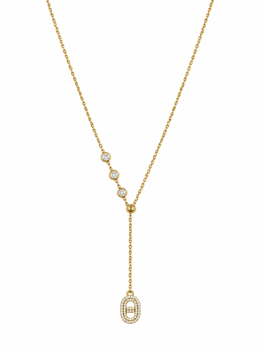 Collier en acier inoxydable "ISALIA"