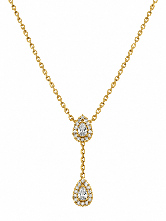 Collier en acier inoxydable "MARGAUX Y"